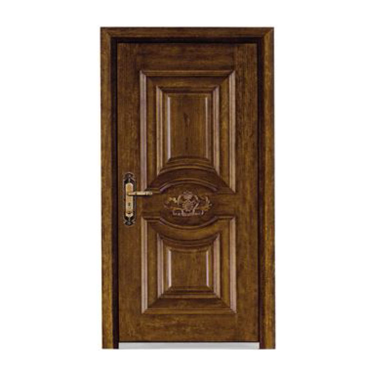 Is a Painted Steel and Wood Entrance Door the Perfect Balance of Strength and Elegance for Modern Buildings