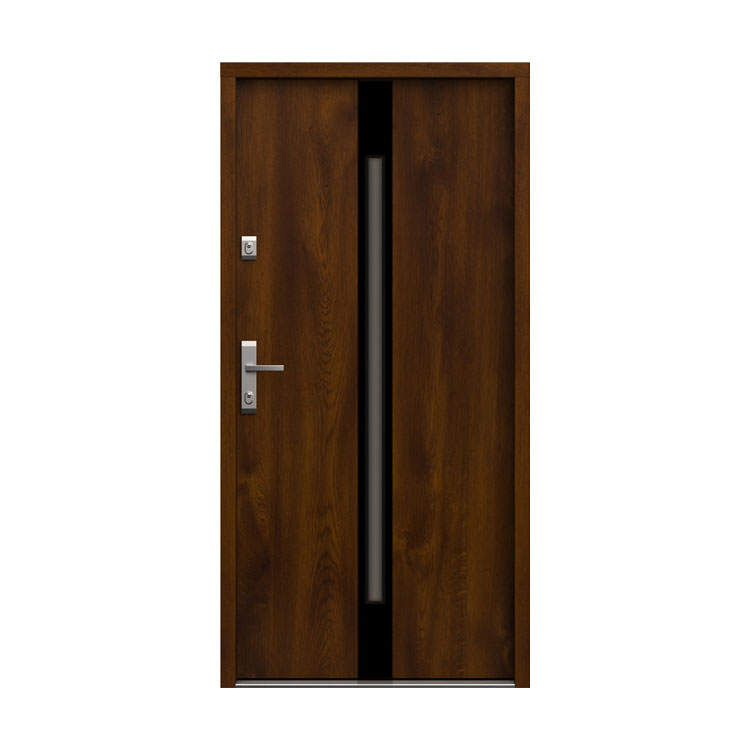 European-style Steel Wooden Armored Door