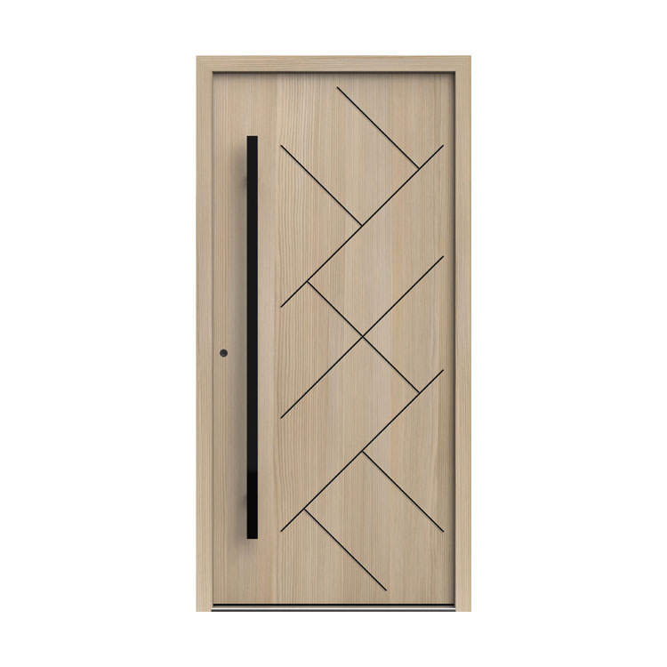 Carving Surface European-style Steel Wood Door