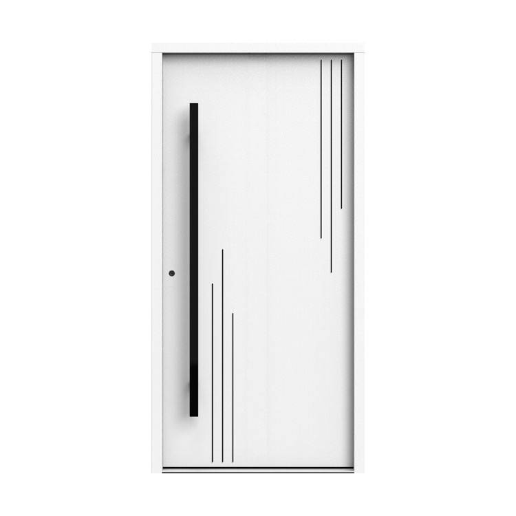 White European Steel Door Entrance Door