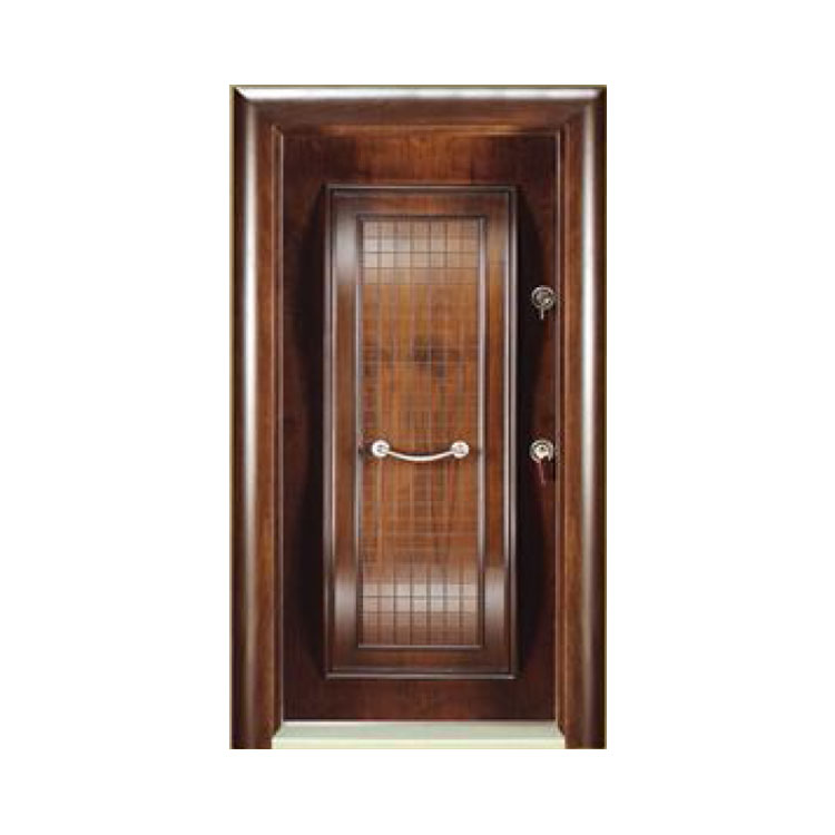 Household Italy Splicing Steel Wood Armored Door