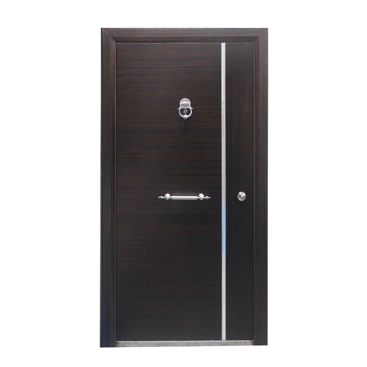 Turkey Style Steel Wooden House Armored Steel Security Door