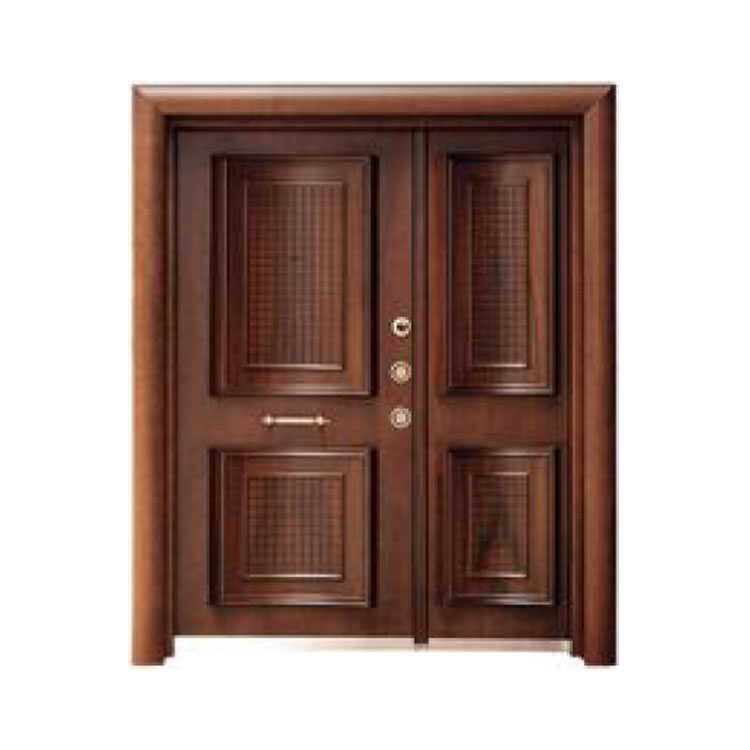 Turkish Steel and Wooden Villa Door