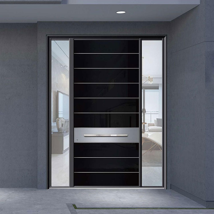 Main Entrance Pivot Door with Glass
